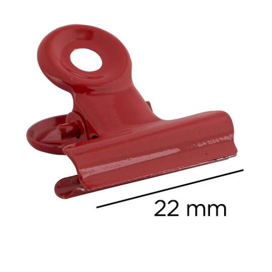 JAM Paper 22mm Metal Bulldog Clips